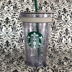 Starbucks clear cold cup